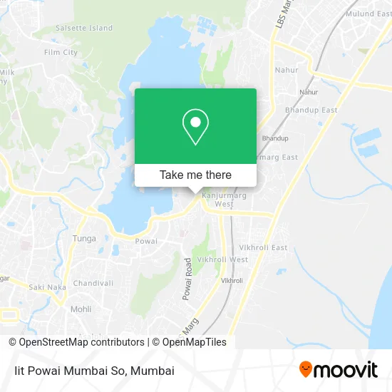 Iit Powai Mumbai So map