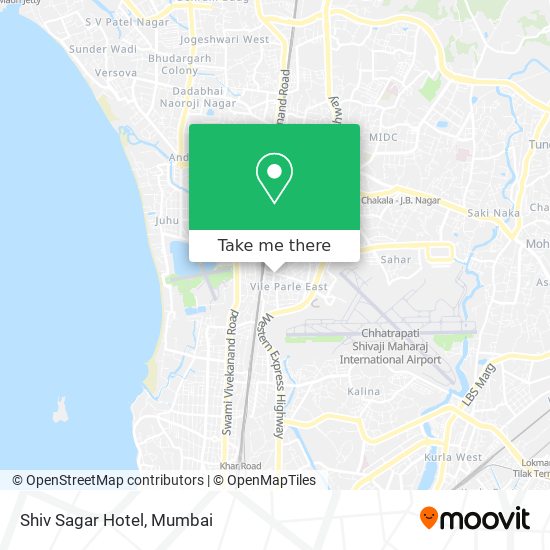 Shiv Sagar Hotel map