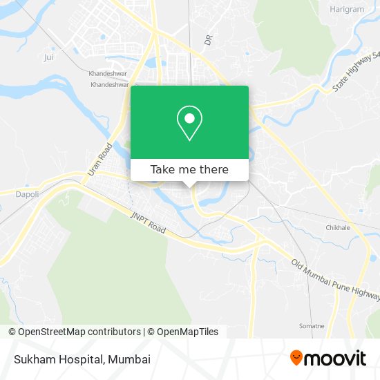 Sukham Hospital map