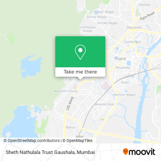 Sheth Nathulala Trust Gaushala map