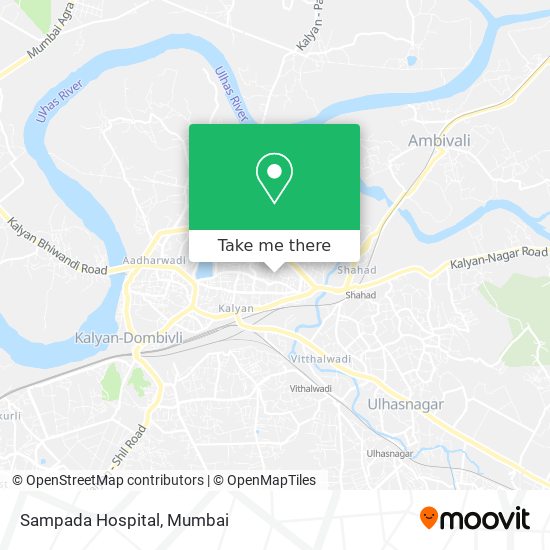 Sampada Hospital map