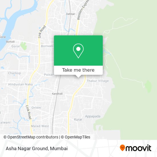 Asha Nagar Ground map