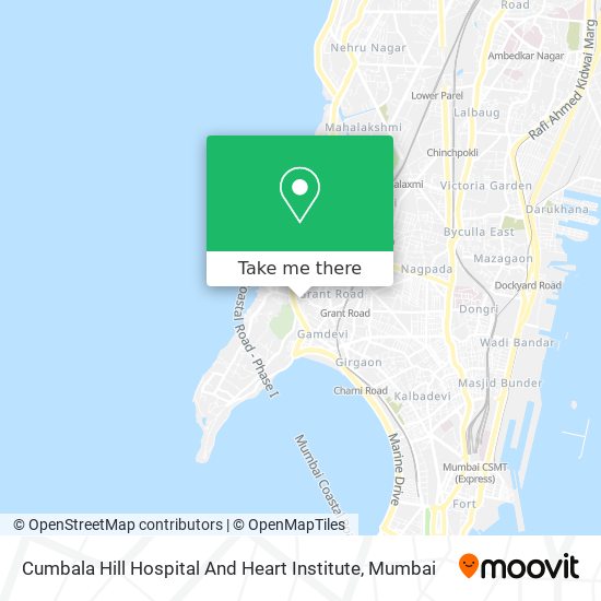 Cumbala Hill Hospital And Heart Institute map