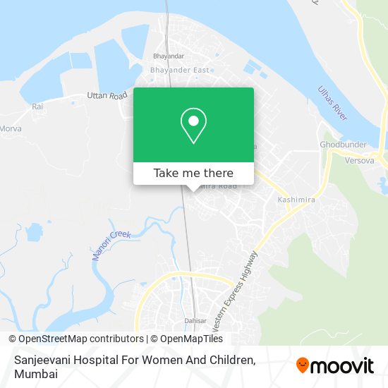 Sanjeevani Hospital For Women And Children map