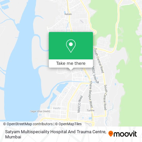 Satyam Multispeciality Hospital And Trauma Centre map