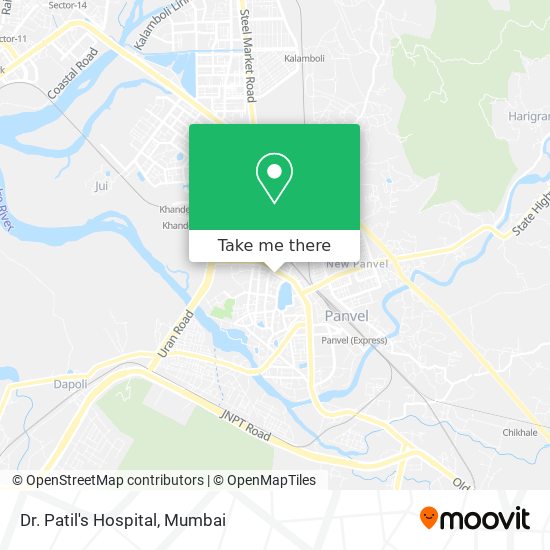 Dr. Patil's Hospital map