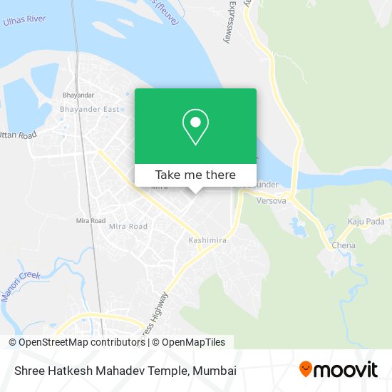 Shree Hatkesh Mahadev Temple map