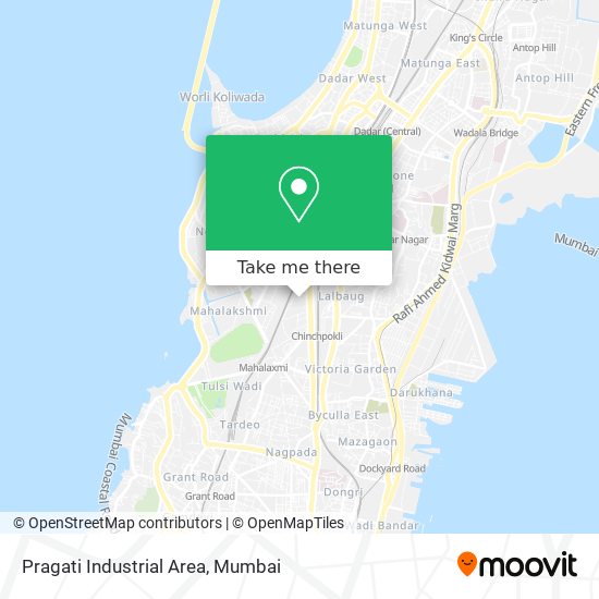 Pragati Industrial Area map