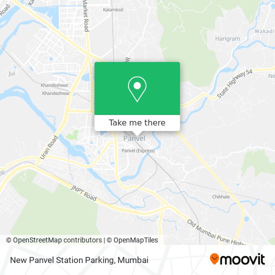 New Panvel Station Parking map