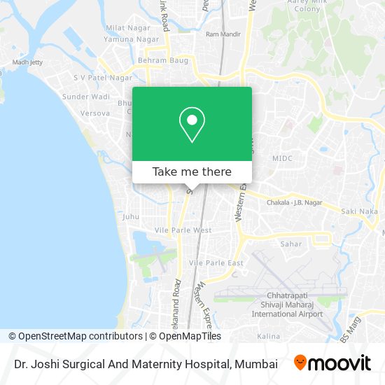 Dr. Joshi Surgical And Maternity Hospital map