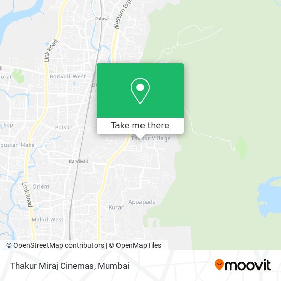 Thakur Miraj Cinemas map