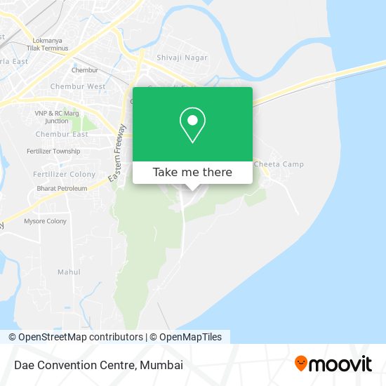 Dae Convention Centre map