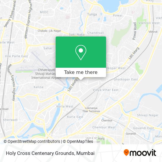 Holy Cross Centenary Grounds map