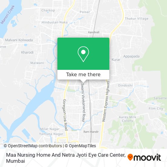 Maa Nursing Home And Netra Jyoti Eye Care Center map