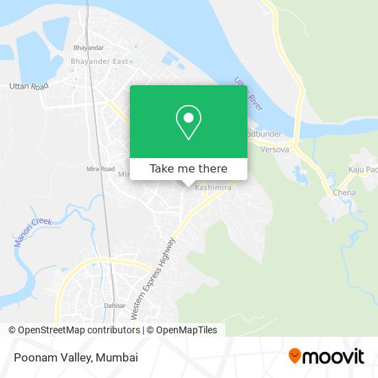 Poonam Valley map