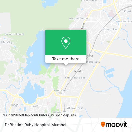 Dr.Bhatia's Ruby Hospital map