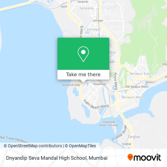 Dnyandip Seva Mandal High School map
