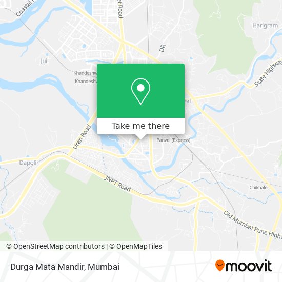 Durga Mata Mandir map