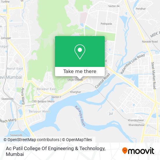 Ac Patil College Of Engineering & Technology map