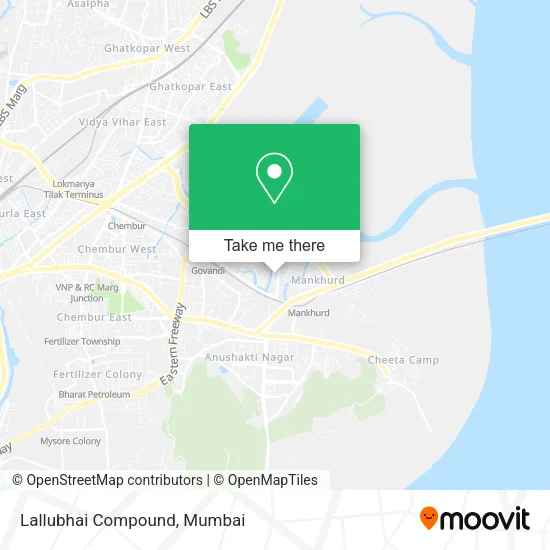 Lallubhai Compound map