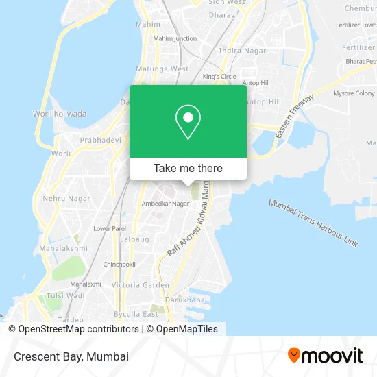 Crescent Bay map