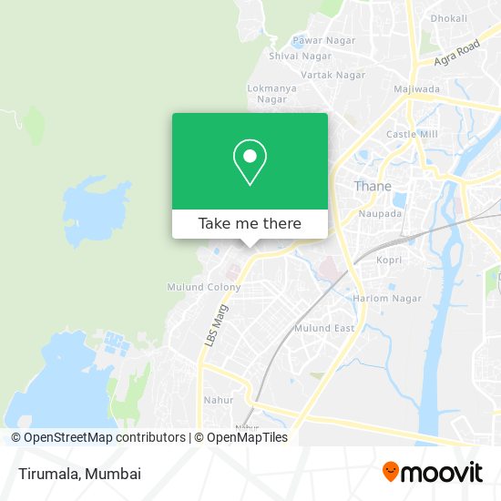 Tirumala map