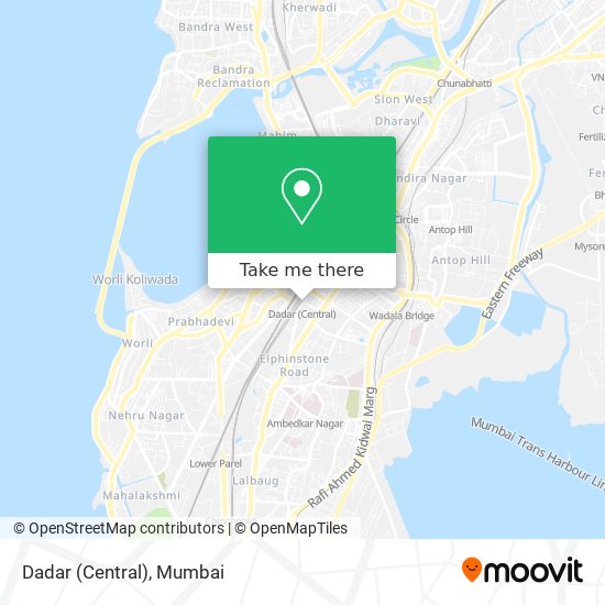 Dadar (Central) map