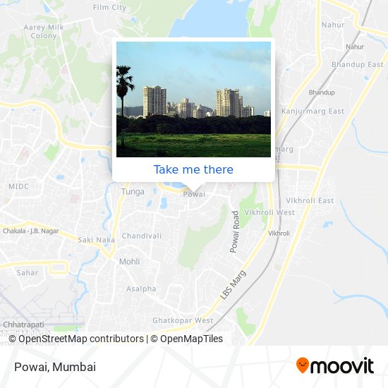 Powai map