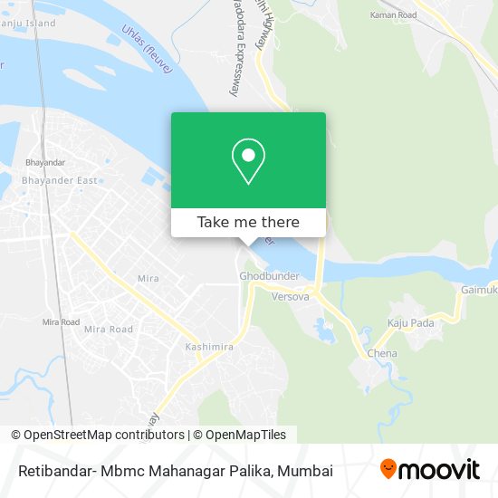 Retibandar- Mbmc Mahanagar Palika map