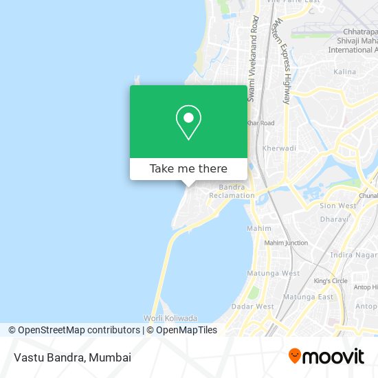 Vastu Bandra map