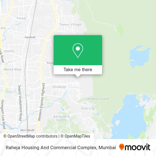 Raheja Housing And Commercial Complex map