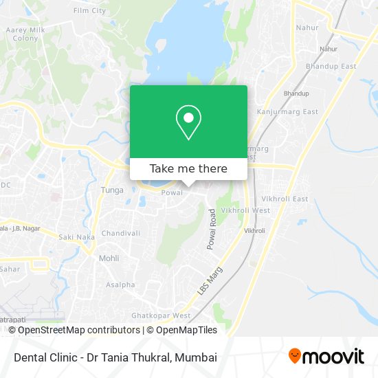 Dental Clinic - Dr Tania Thukral map