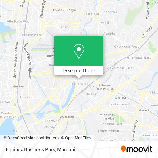 Equinox Business Park map