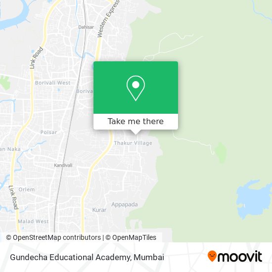 Gundecha Educational Academy map