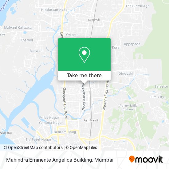 Mahindra Eminente Angelica Building map