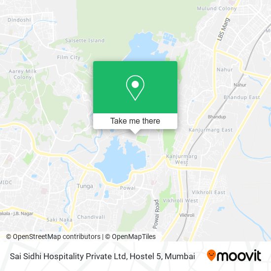 Sai Sidhi Hospitality Private Ltd, Hostel 5 map