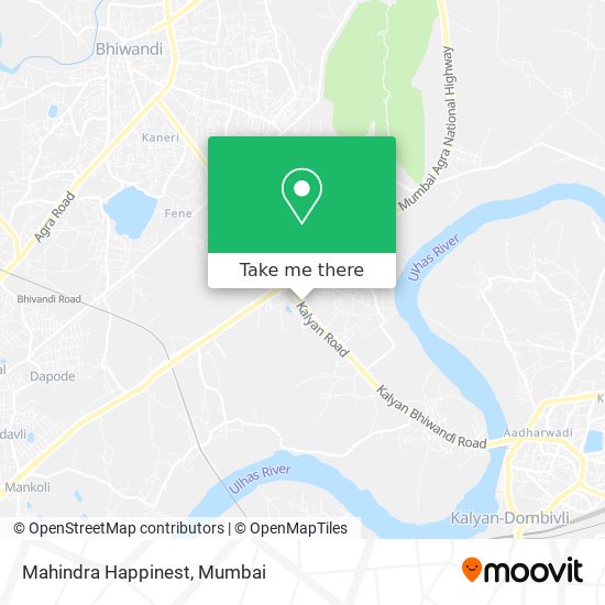 Mahindra Happinest map