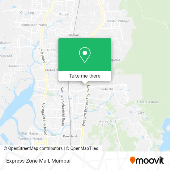 Express Zone Mall map