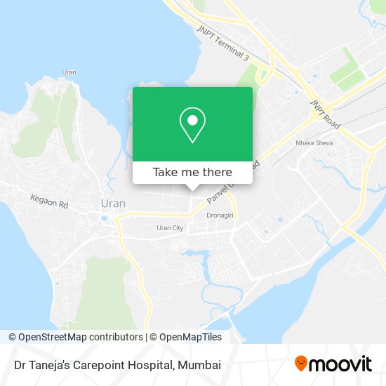 Dr Taneja's Carepoint Hospital map