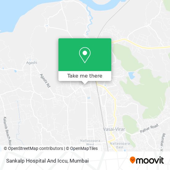 Sankalp Hospital And Iccu map