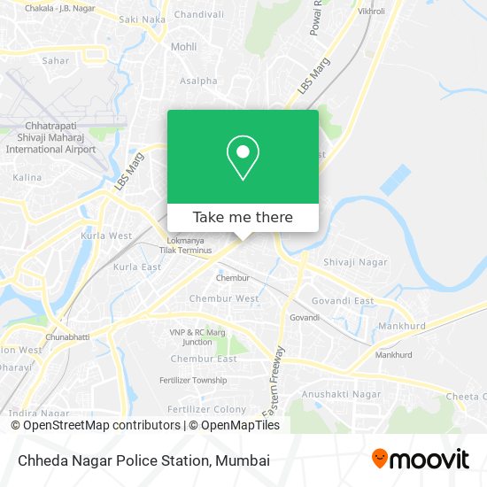 Chheda Nagar Police Station map