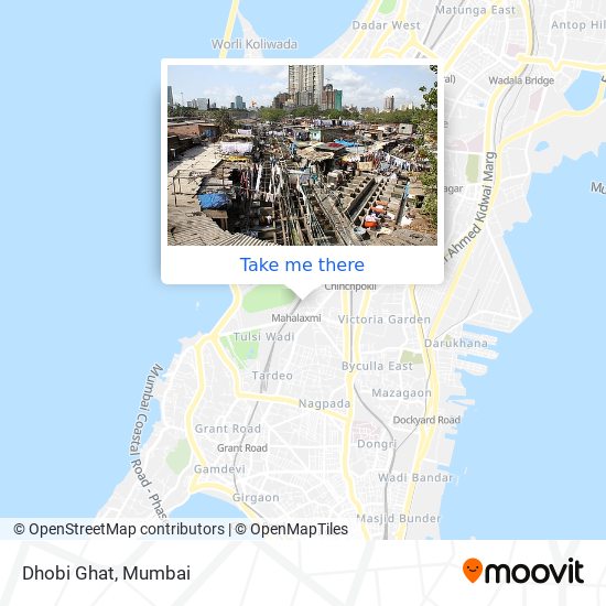 Dhobi Ghat map