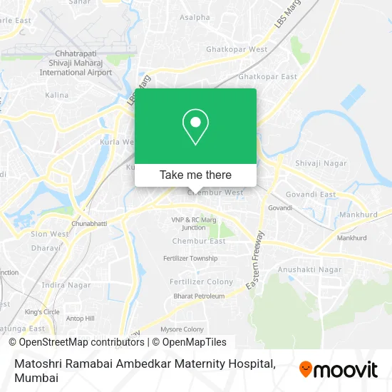 Matoshri Ramabai Ambedkar Maternity Hospital map