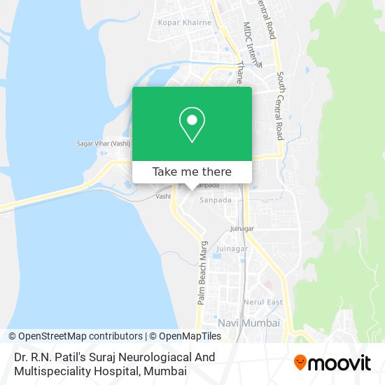 Dr. R.N. Patil's Suraj Neurologiacal And Multispeciality Hospital map