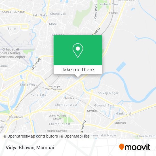 Vidya Bhavan map