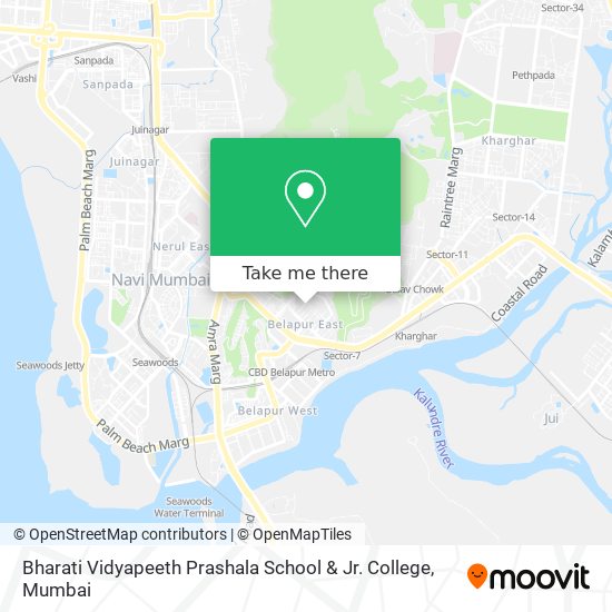 Bharati Vidyapeeth Prashala School & Jr. College map