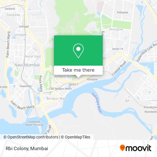 Rbi Colony map