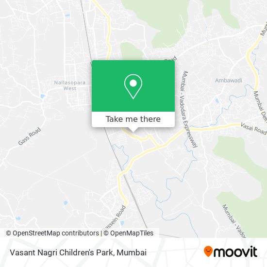 Vasant Nagri Children's Park map