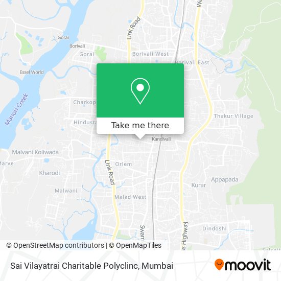 Sai Vilayatrai Charitable Polyclinc map