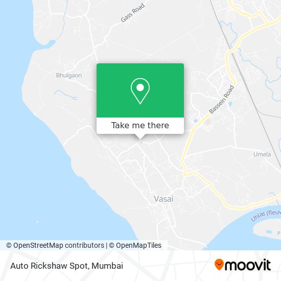 Auto Rickshaw Spot map